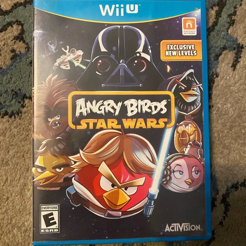 Angry birds star wars for Wii U
